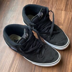 Vans Black Canvas Sneakers